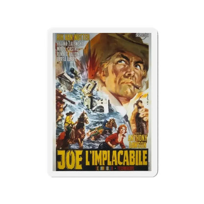 DYNAMITE JOE 1967 Movie Poster - Refrigerator Magnet - The Sticker Space