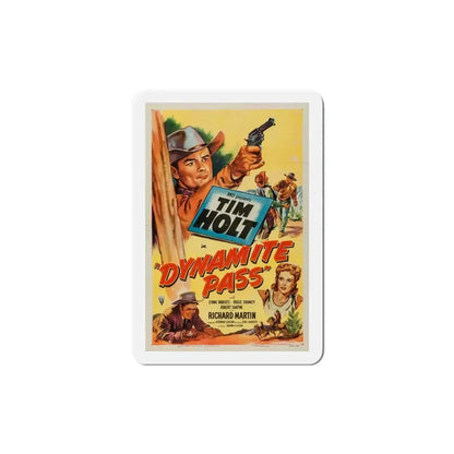 Dynamite Pass 1950 Movie Poster Refrigerator Magnet 5 Inch - The Sticker Space