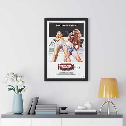 DYNAMITE WOMEN 1976 - Framed Movie Poster-The Sticker Space