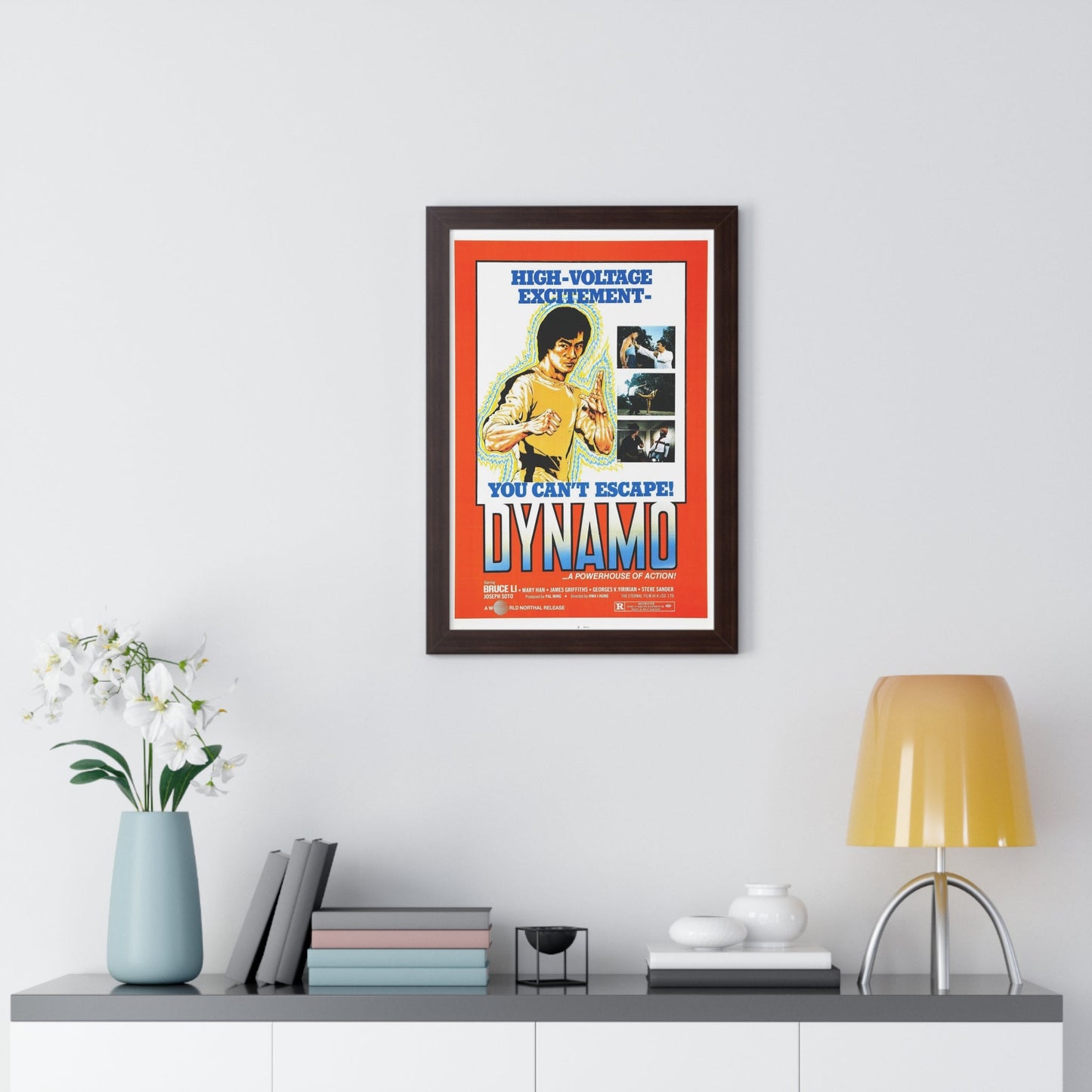 DYNAMO 1978 - Framed Movie Poster-The Sticker Space