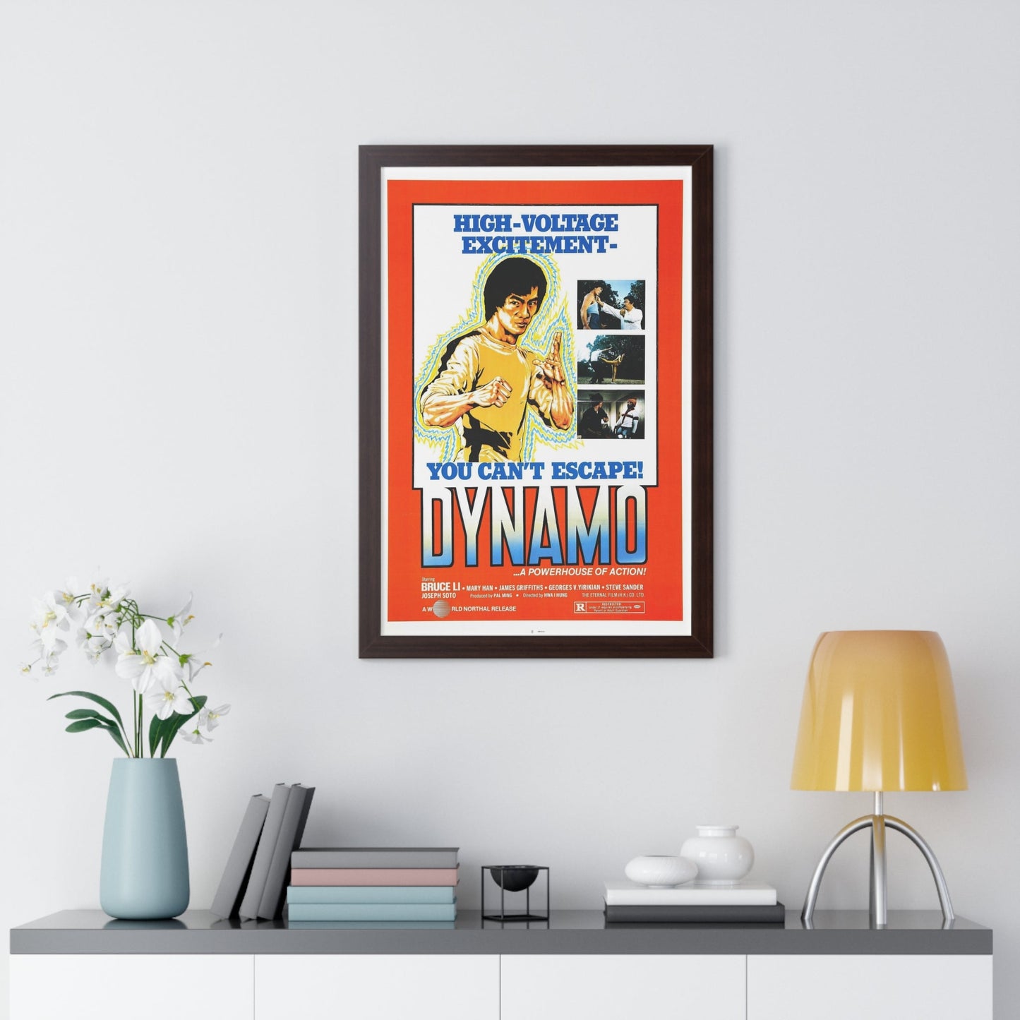 DYNAMO 1978 - Framed Movie Poster-The Sticker Space