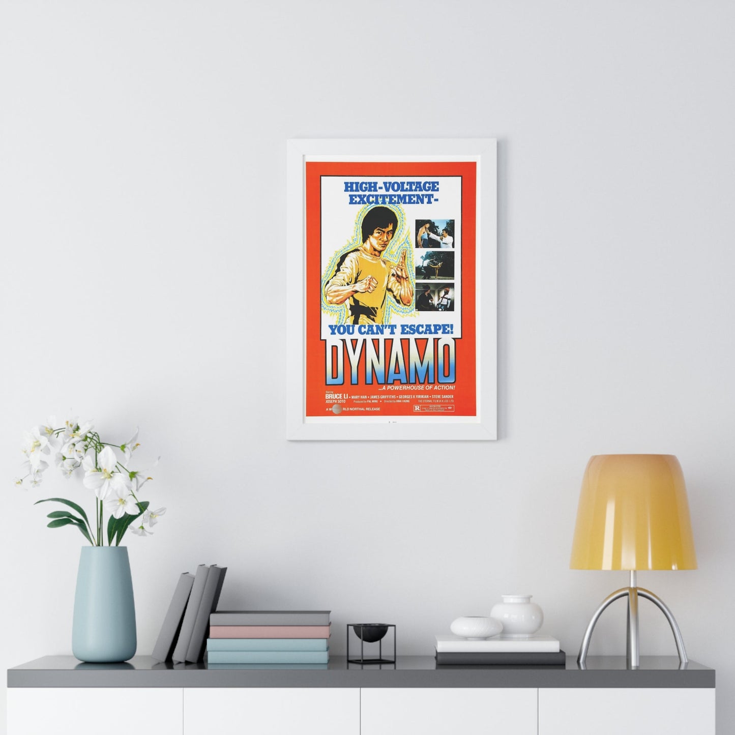 DYNAMO 1978 - Framed Movie Poster-The Sticker Space