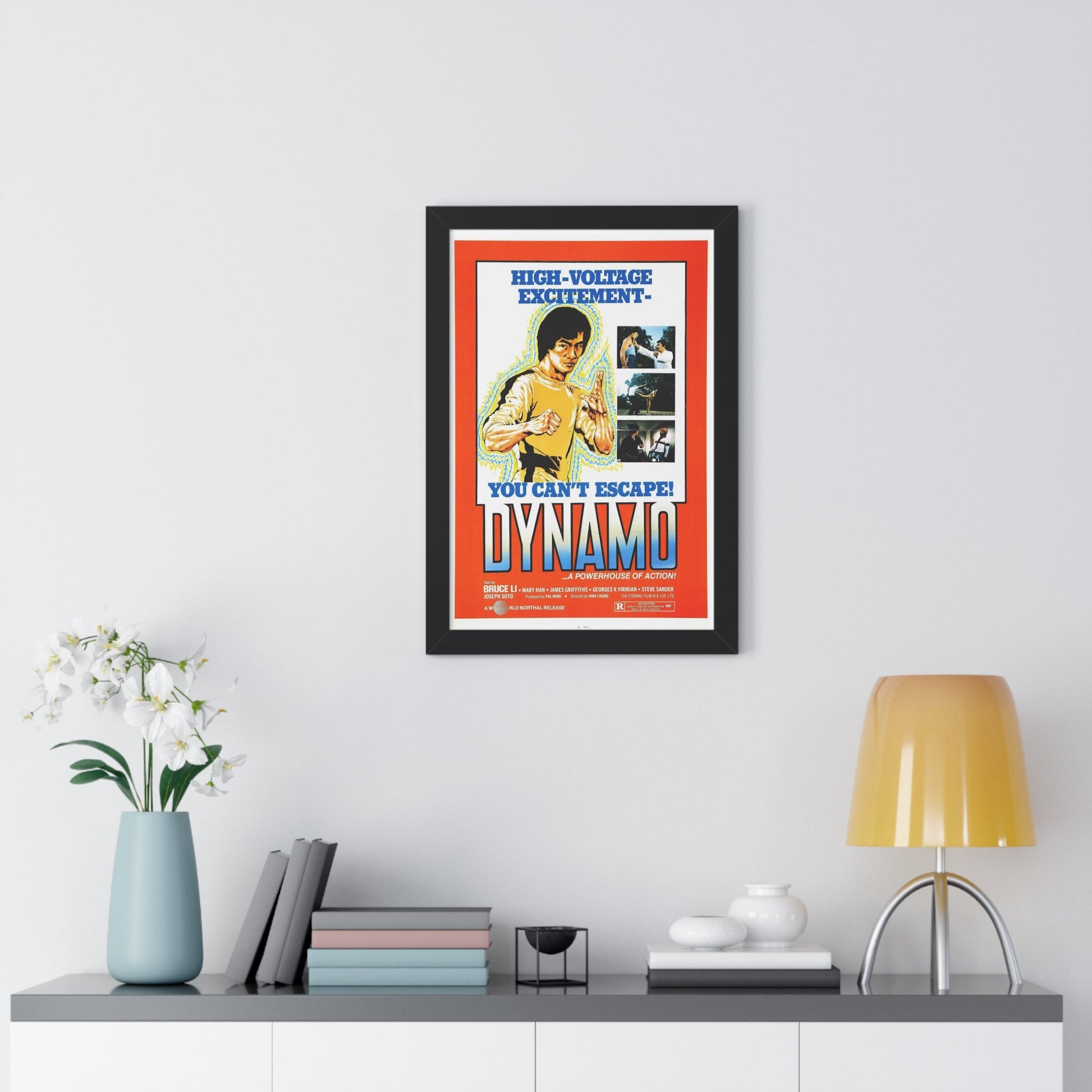 DYNAMO 1978 - Framed Movie Poster-The Sticker Space