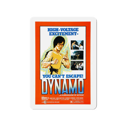 DYNAMO 1978 Movie Poster - Die-Cut Magnet-2" x 2"-The Sticker Space