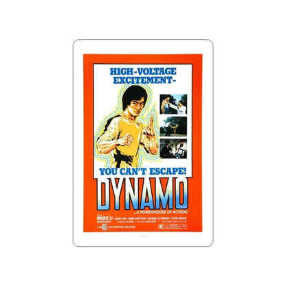DYNAMO 1978 Movie Poster STICKER Vinyl Die-Cut Decal - The Sticker Space