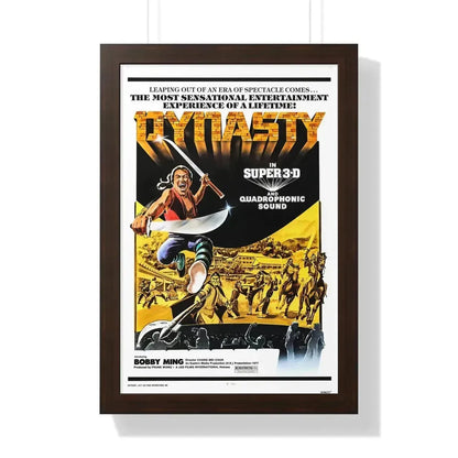 DYNASTY 1977 - Framed Movie Poster - The Sticker Space
