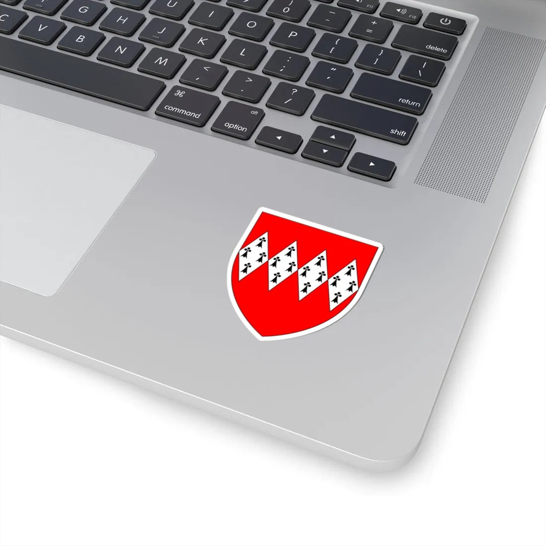 DynhamArms (England) (Coat of Arms) STICKER Vinyl Kiss-Cut Decal - The Sticker Space