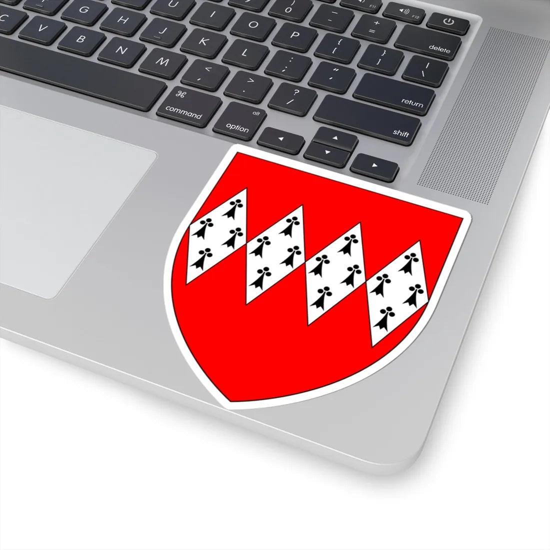 DynhamArms (England) (Coat of Arms) STICKER Vinyl Kiss-Cut Decal - The Sticker Space