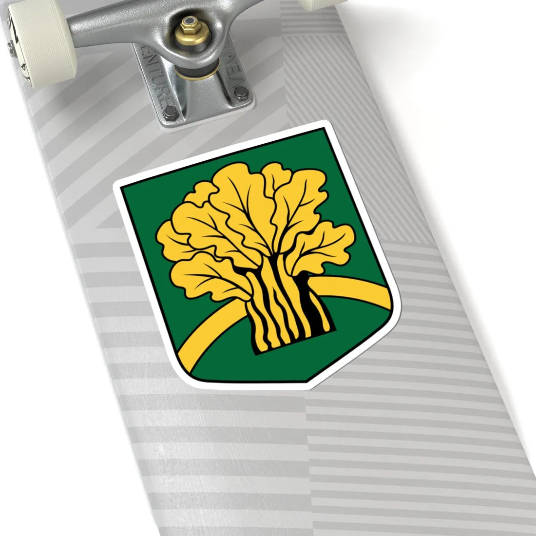 Dzelzavas pagasta ģerbonis (Latvia) (Coat of Arms) STICKER Vinyl Kiss-Cut Decal - The Sticker Space