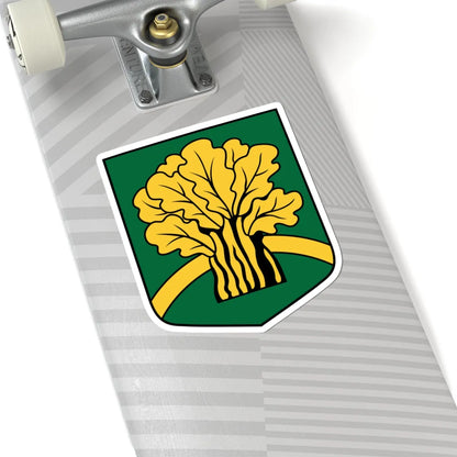 Dzelzavas pagasta ģerbonis (Latvia) (Coat of Arms) STICKER Vinyl Kiss-Cut Decal - The Sticker Space