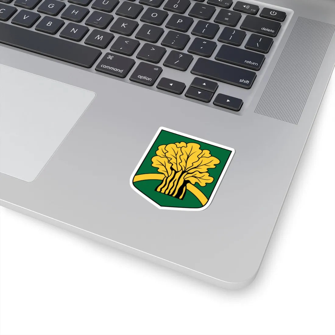 Dzelzavas pagasta ģerbonis (Latvia) (Coat of Arms) STICKER Vinyl Kiss-Cut Decal - The Sticker Space
