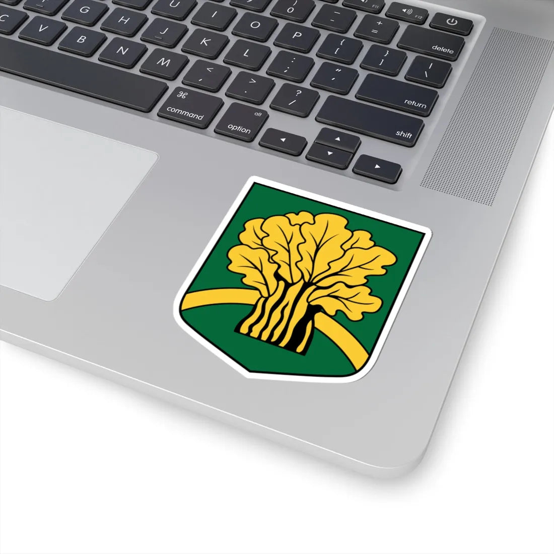 Dzelzavas pagasta ģerbonis (Latvia) (Coat of Arms) STICKER Vinyl Kiss-Cut Decal - The Sticker Space