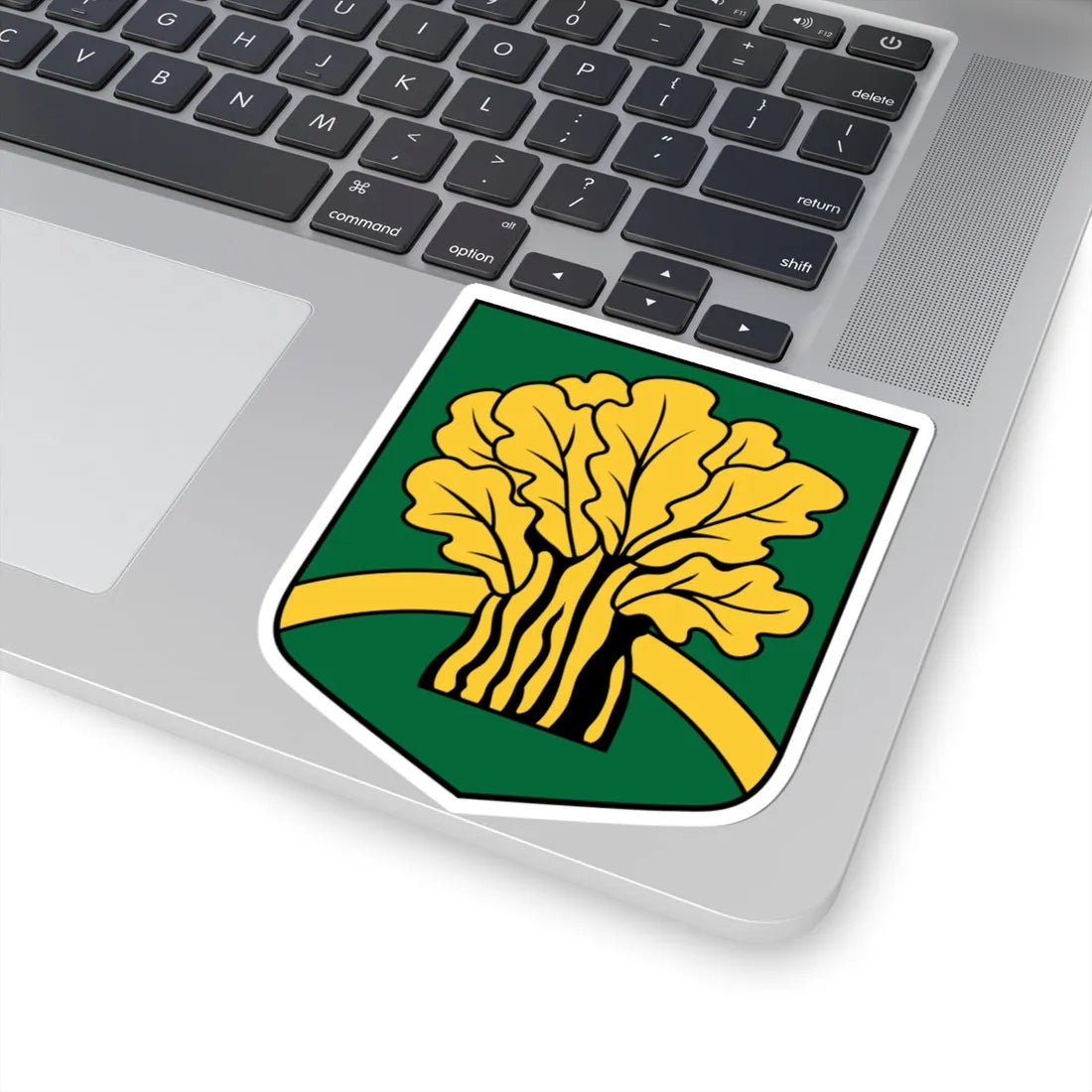 Dzelzavas pagasta ģerbonis (Latvia) (Coat of Arms) STICKER Vinyl Kiss-Cut Decal - The Sticker Space