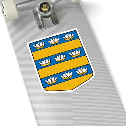 Dzērbenes pagasta ģerbonis (Latvia) (Coat of Arms) STICKER Vinyl Kiss-Cut Decal - The Sticker Space