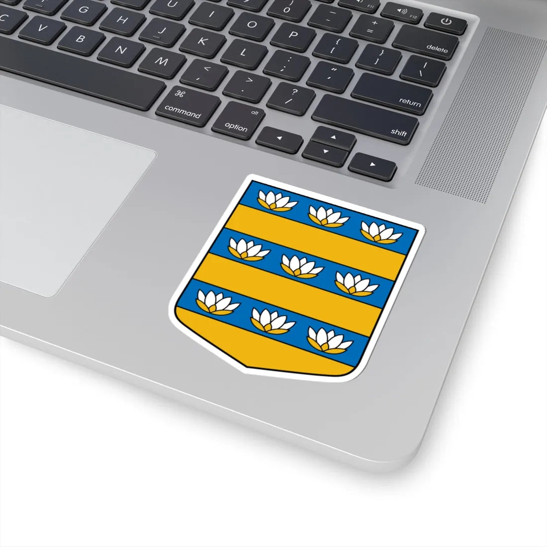 Dzērbenes pagasta ģerbonis (Latvia) (Coat of Arms) STICKER Vinyl Kiss-Cut Decal - The Sticker Space