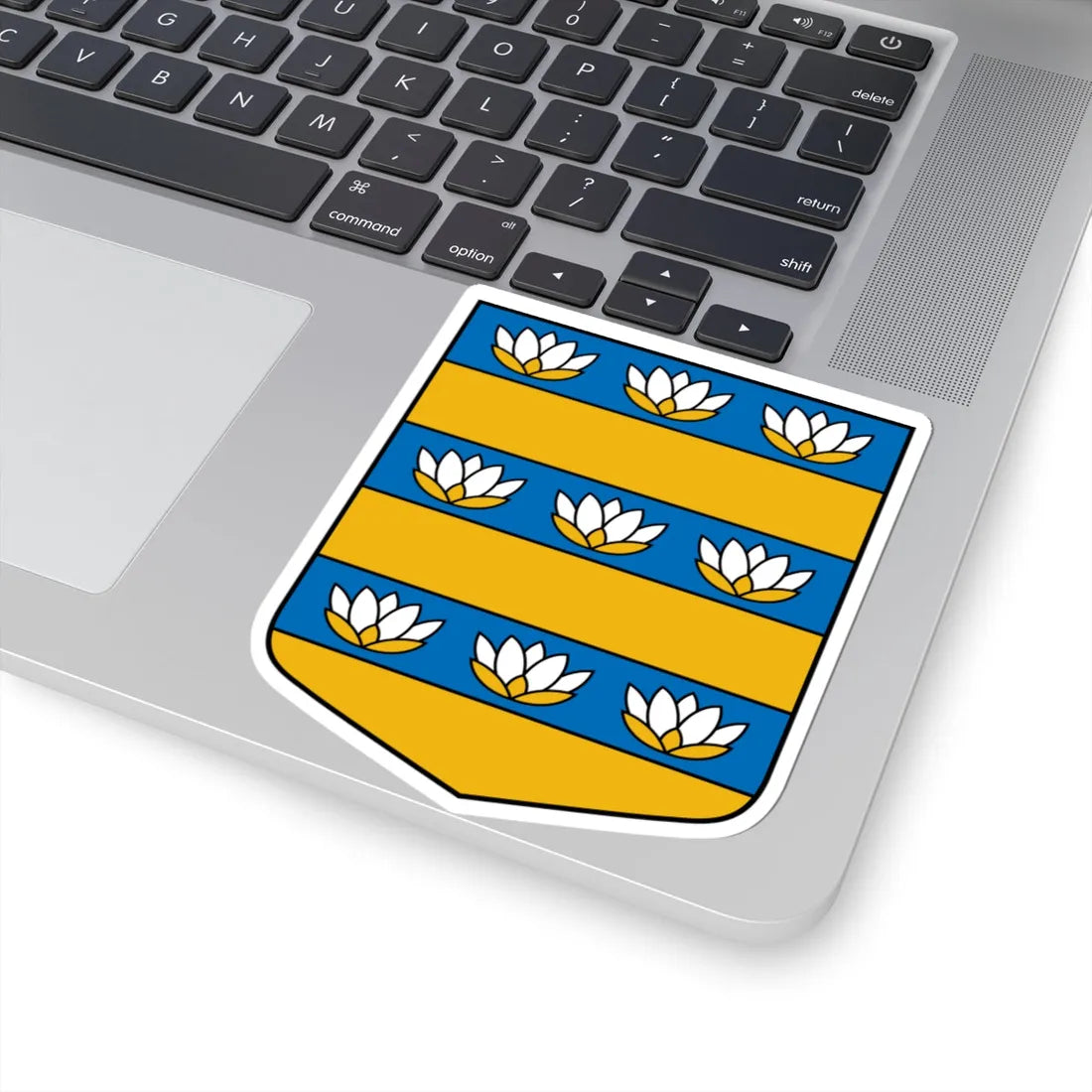 Dzērbenes pagasta ģerbonis (Latvia) (Coat of Arms) STICKER Vinyl Kiss-Cut Decal - The Sticker Space