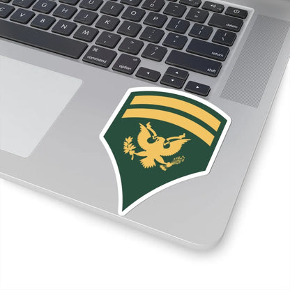 E 6   SPC6 (United States) (Military Rank) STICKER Vinyl Kiss-Cut Decal - The Sticker Space