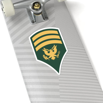 E 7   SPC7 (United States) (Military Rank) STICKER Vinyl Kiss-Cut Decal - The Sticker Space