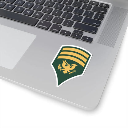 E 7   SPC7 (United States) (Military Rank) STICKER Vinyl Kiss-Cut Decal - The Sticker Space