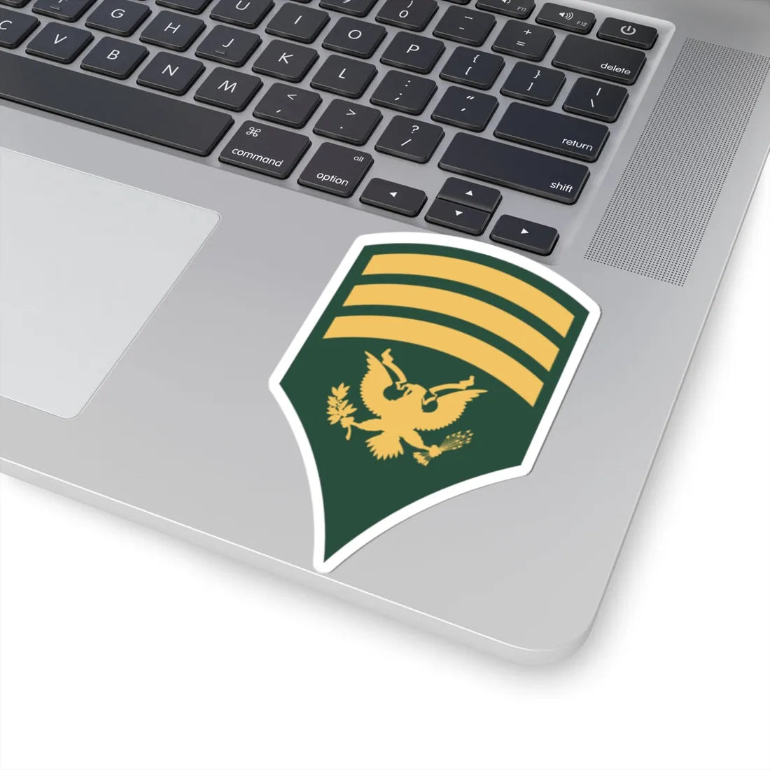 E 7   SPC7 (United States) (Military Rank) STICKER Vinyl Kiss-Cut Decal - The Sticker Space