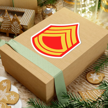 E 7 USMC gunnery sergeant 1954-1959 (United States) (Military Rank) STICKER Vinyl Kiss-Cut Decal - The Sticker Space