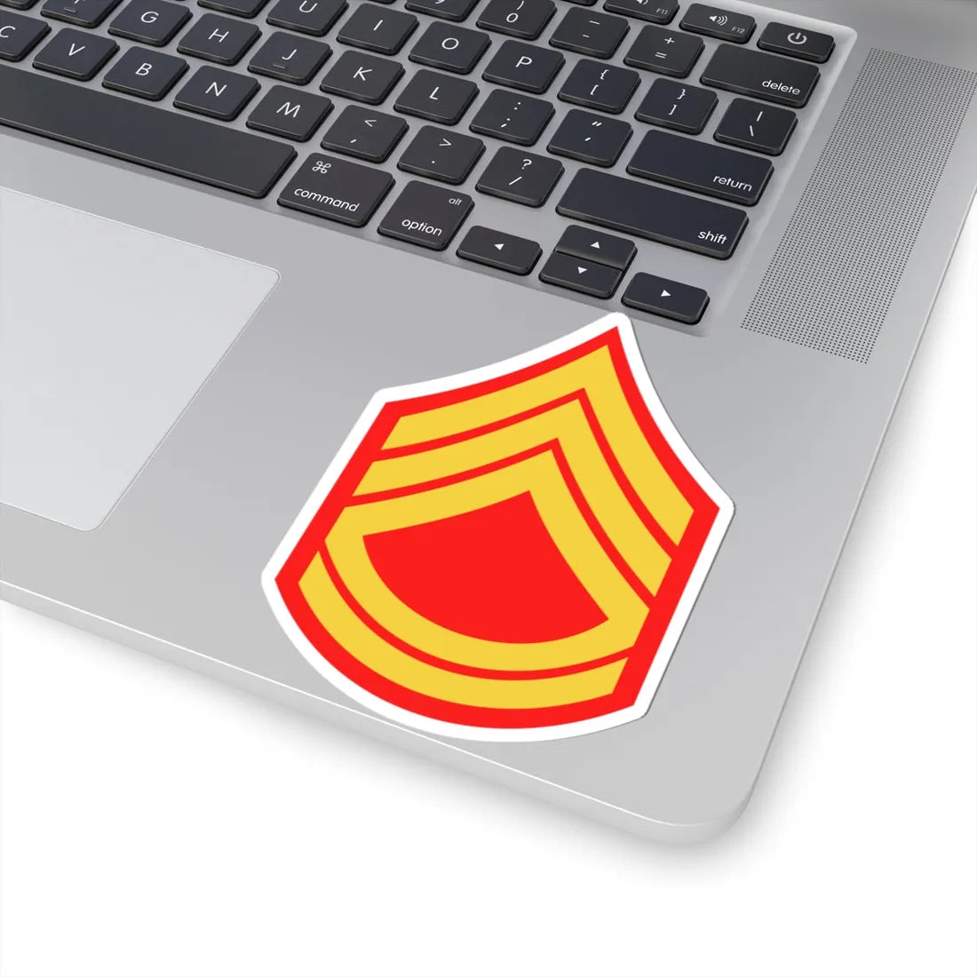 E 7 USMC gunnery sergeant 1954-1959 (United States) (Military Rank) STICKER Vinyl Kiss-Cut Decal - The Sticker Space