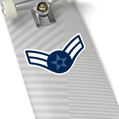 E3 USAF AM1 1976-1991 (United States) (Military Rank) STICKER Vinyl Kiss-Cut Decal - The Sticker Space