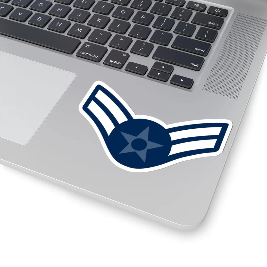 E3 USAF AM1 1976-1991 (United States) (Military Rank) STICKER Vinyl Kiss-Cut Decal - The Sticker Space