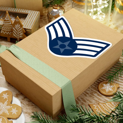 E4 USAF SAM 1976-1991 (United States) (Military Rank) STICKER Vinyl Kiss-Cut Decal - The Sticker Space