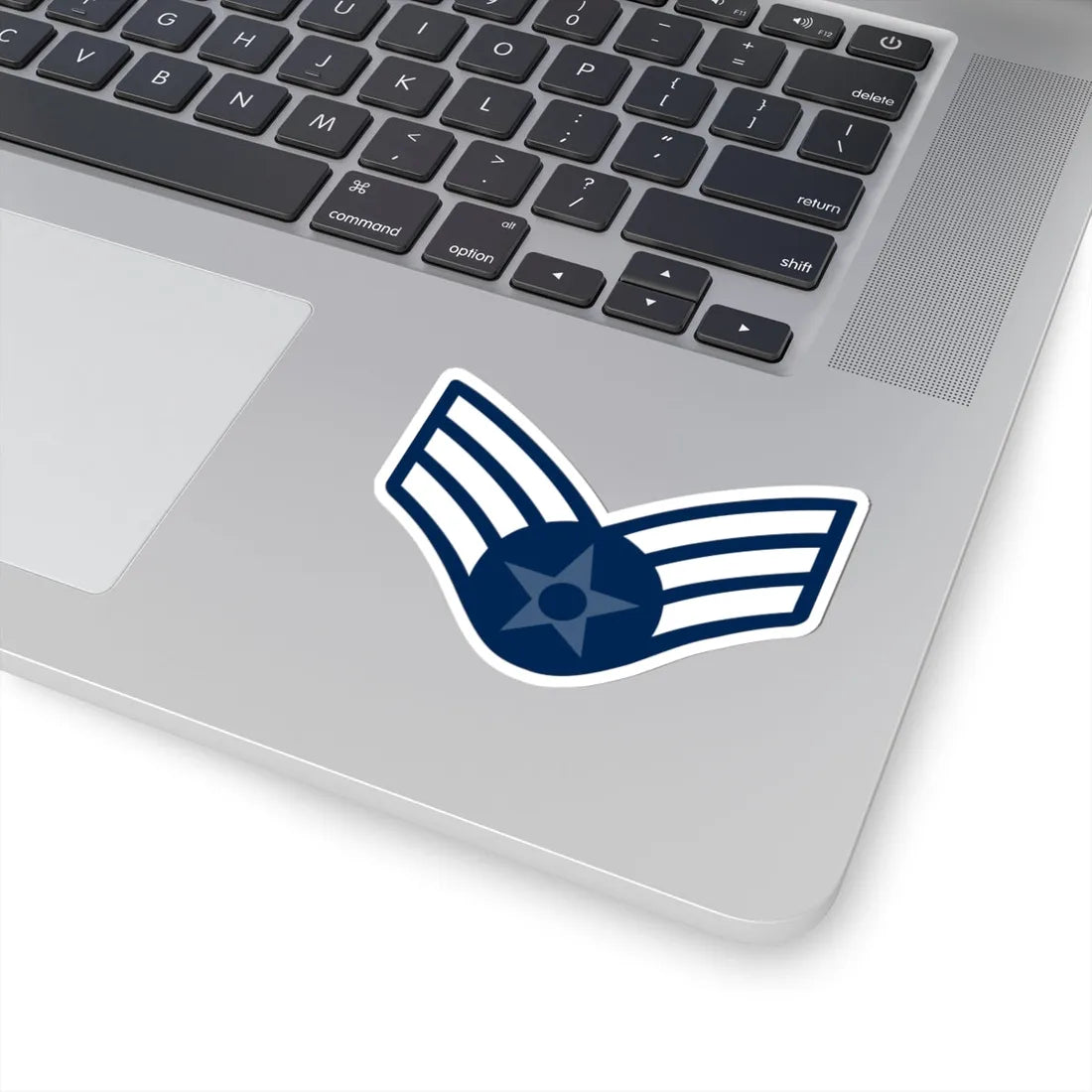 E4 USAF SAM 1976-1991 (United States) (Military Rank) STICKER Vinyl Kiss-Cut Decal - The Sticker Space