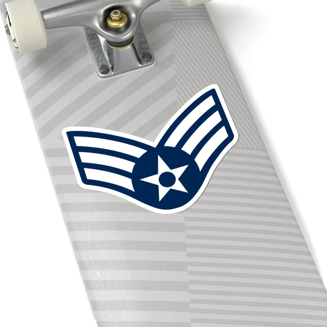 E4 USAF Sgt 1967-1991 (United States) (Military Rank) STICKER Vinyl Kiss-Cut Decal - The Sticker Space