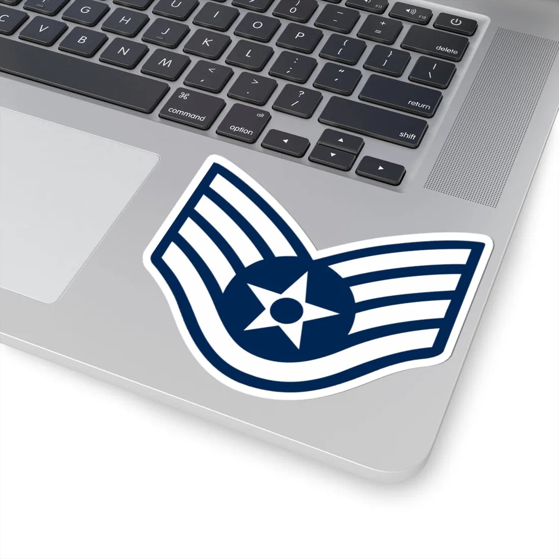 E5 USAF SSgt 1967-1991 (United States) (Military Rank) STICKER Vinyl Kiss-Cut Decal - The Sticker Space