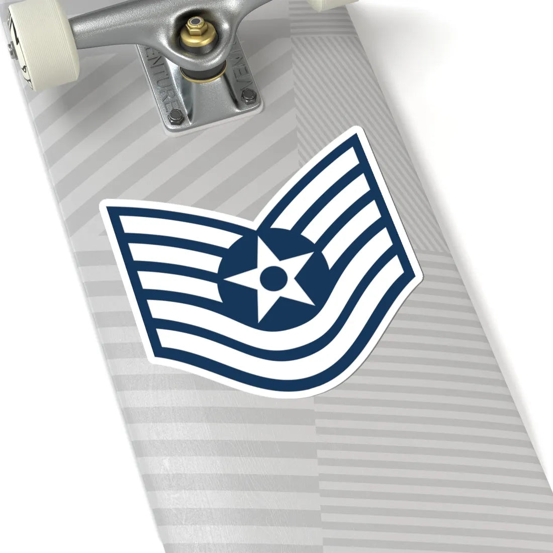 E6 USAF TSGT (United States) (Military Rank) STICKER Vinyl Kiss-Cut Decal - The Sticker Space
