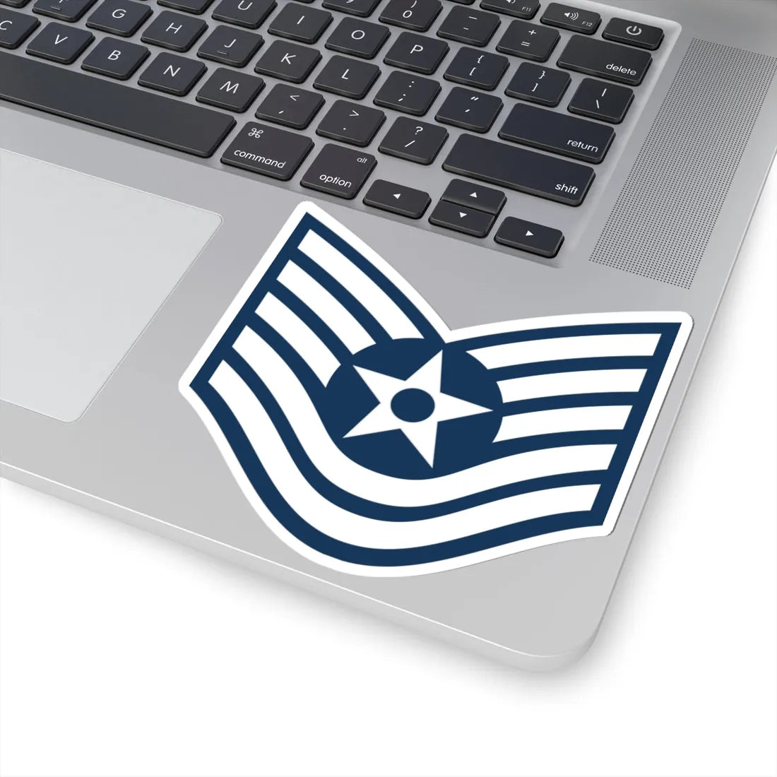 E6 USAF TSGT (United States) (Military Rank) STICKER Vinyl Kiss-Cut Decal - The Sticker Space