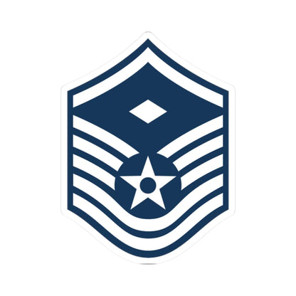 E7b USAF 1STSGT1 (United States) (Military Rank) STICKER Vinyl Kiss-Cut Decal 2 Inch White - The Sticker Space
