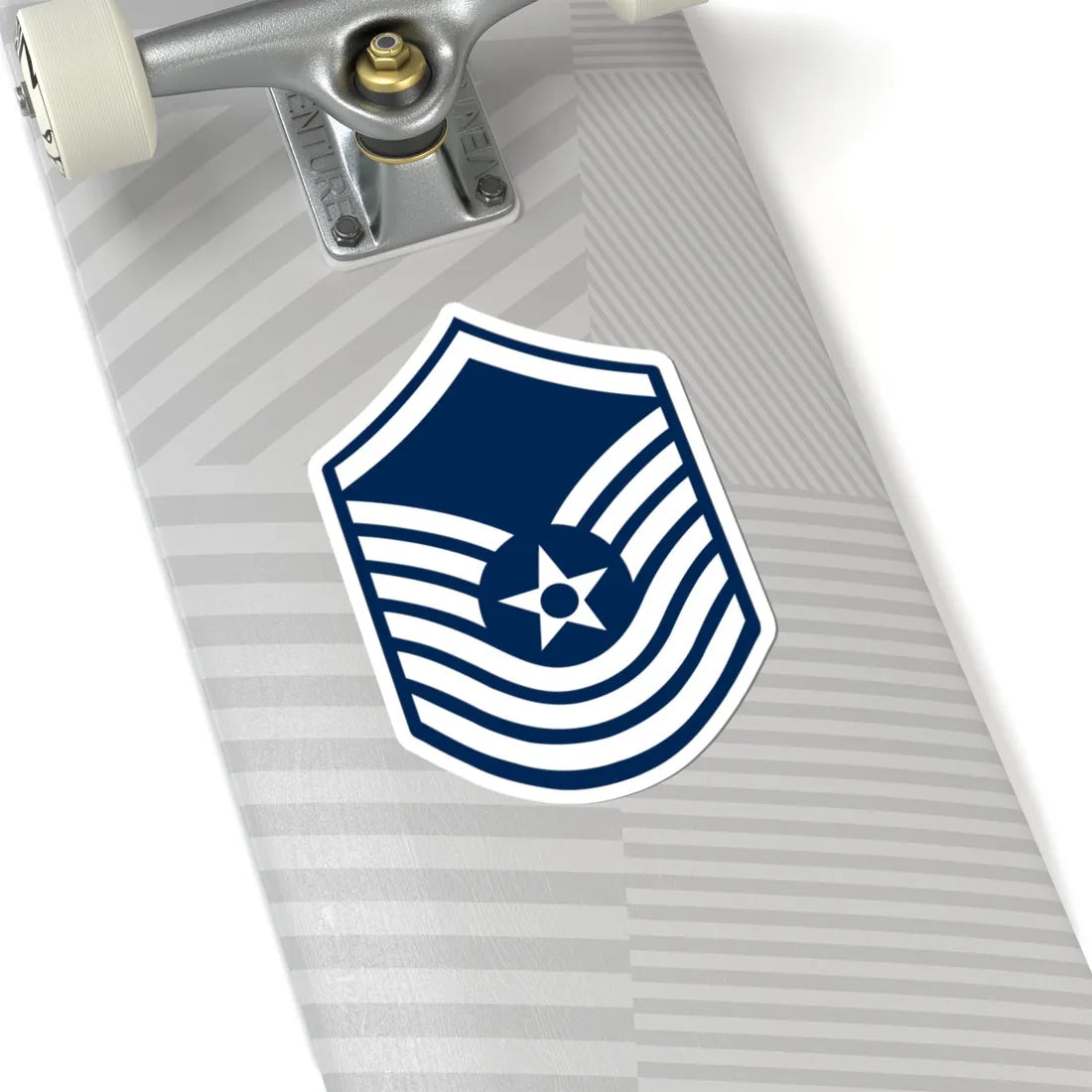 E8 USAF SMSgt 1967-1991 (United States) (Military Rank) STICKER Vinyl Kiss-Cut Decal - The Sticker Space