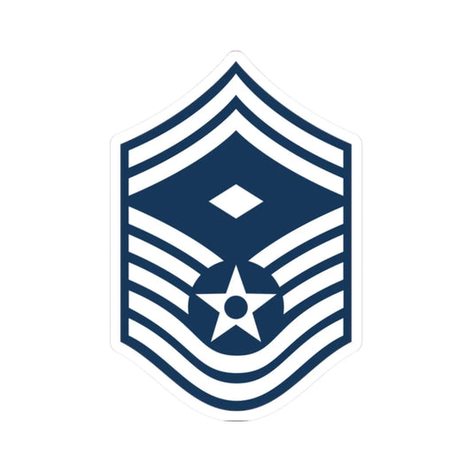 E8b USAF 1STSGT2 (United States) (Military Rank) STICKER Vinyl Kiss-Cut Decal 2 Inch White - The Sticker Space