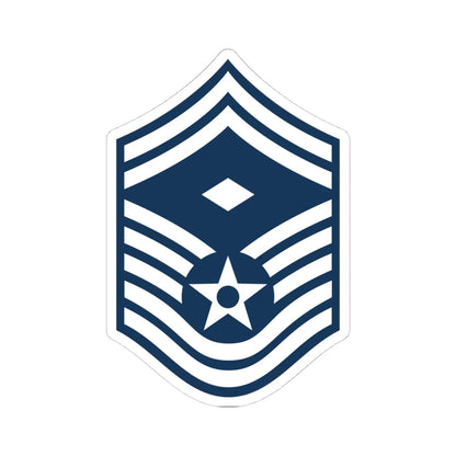 E8b USAF 1STSGT2 (United States) (Military Rank) STICKER Vinyl Kiss-Cut Decal 4 Inch White - The Sticker Space