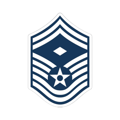 E8b USAF 1STSGT2 (United States) (Military Rank) STICKER Vinyl Kiss-Cut Decal 6 Inch White - The Sticker Space