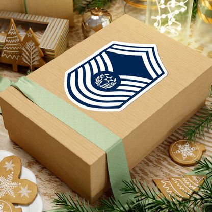 E9 USAF CMSAF 1967-1991 (United States) (Military Rank) STICKER Vinyl Kiss-Cut Decal - The Sticker Space