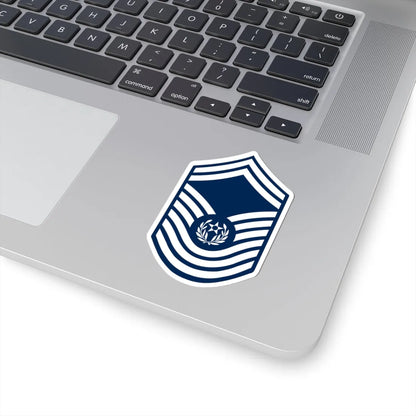 E9 USAF CMSAF 1967-1991 (United States) (Military Rank) STICKER Vinyl Kiss-Cut Decal - The Sticker Space