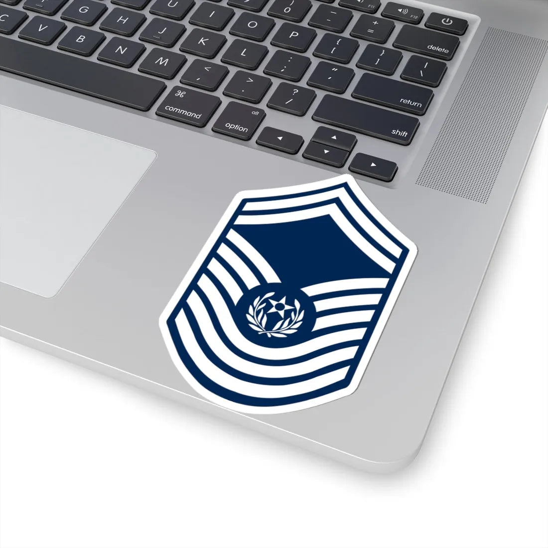 E9 USAF CMSAF 1967-1991 (United States) (Military Rank) STICKER Vinyl Kiss-Cut Decal - The Sticker Space