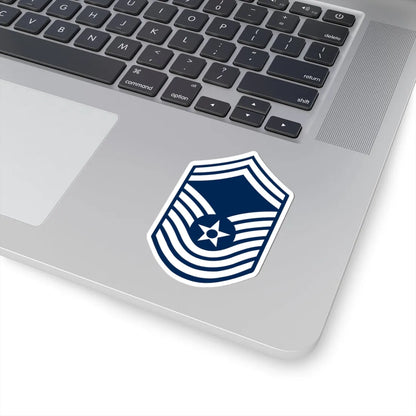 E9 USAF CMSgt 1967-1991 (United States) (Military Rank) STICKER Vinyl Kiss-Cut Decal - The Sticker Space
