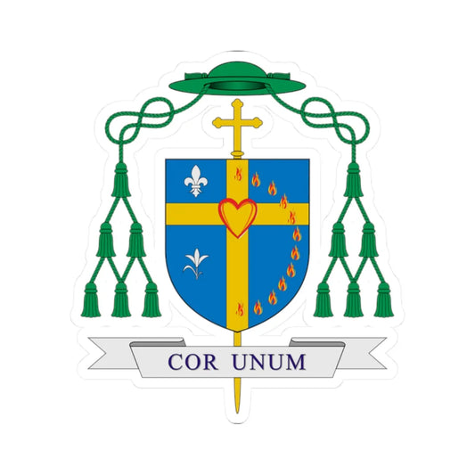 Eacudo de Wilson Luís Angotti Filho (Spain) (Coat of Arms) STICKER Vinyl Kiss-Cut Decal 2 Inch White - The Sticker Space