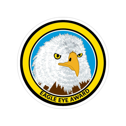 Eagle Eye Award (U.S. Coast Guard) Transparent STICKER Die-Cut Vinyl Decal-4 Inch-The Sticker Space