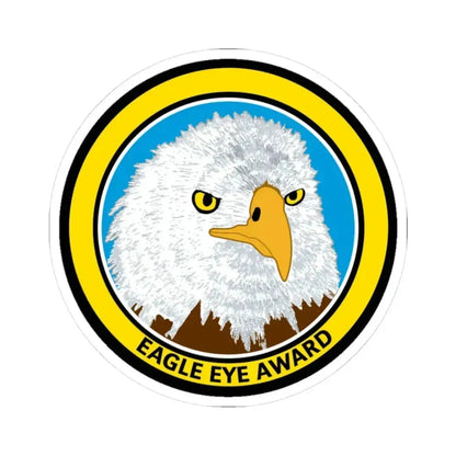 Eagle Eye Award (U.S. Coast Guard) STICKER Vinyl Kiss-Cut Decal 3 Inch White - The Sticker Space
