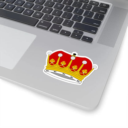 Earl Coronet (United Kingdom) (Coat of Arms) STICKER Vinyl Kiss-Cut Decal - The Sticker Space