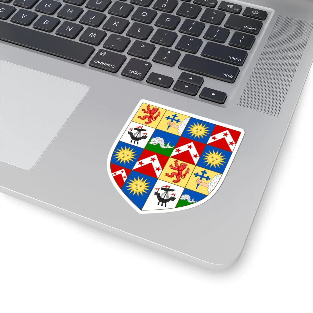 Earl of Antrim Coat of Arms (Ireland) (Coat of Arms) STICKER Vinyl Kiss-Cut Decal - The Sticker Space