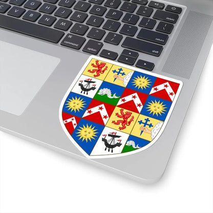 Earl of Antrim Coat of Arms (Ireland) (Coat of Arms) STICKER Vinyl Kiss-Cut Decal - The Sticker Space
