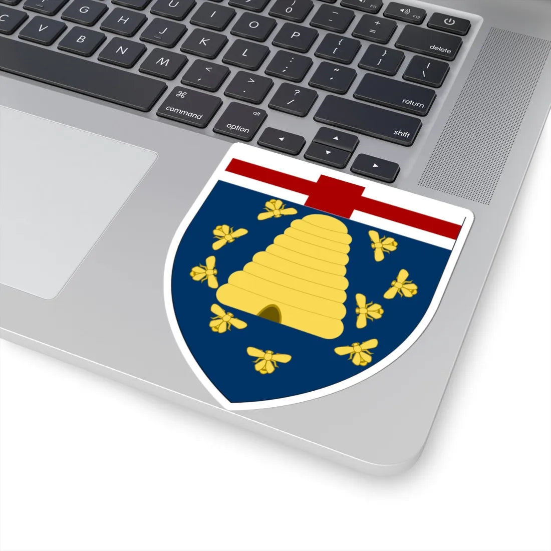 Earl of Beatty COA (England) (Coat of Arms) STICKER Vinyl Kiss-Cut Decal - The Sticker Space